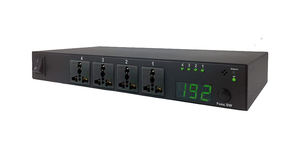 4-Port Smart Power Switch with Remote Control - WiFi & App Enabled for Home Automation | Perfect for Smart Homes, Office Equipment & IoT Devices