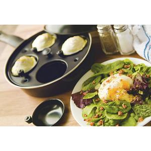 FOX RUN 5203 Egg Poacher Pan - Nonstick 4-Egg Poaching Pan for Perfect Poached Eggs - Ideal for Breakfast, Brunch & Healthy Cooking