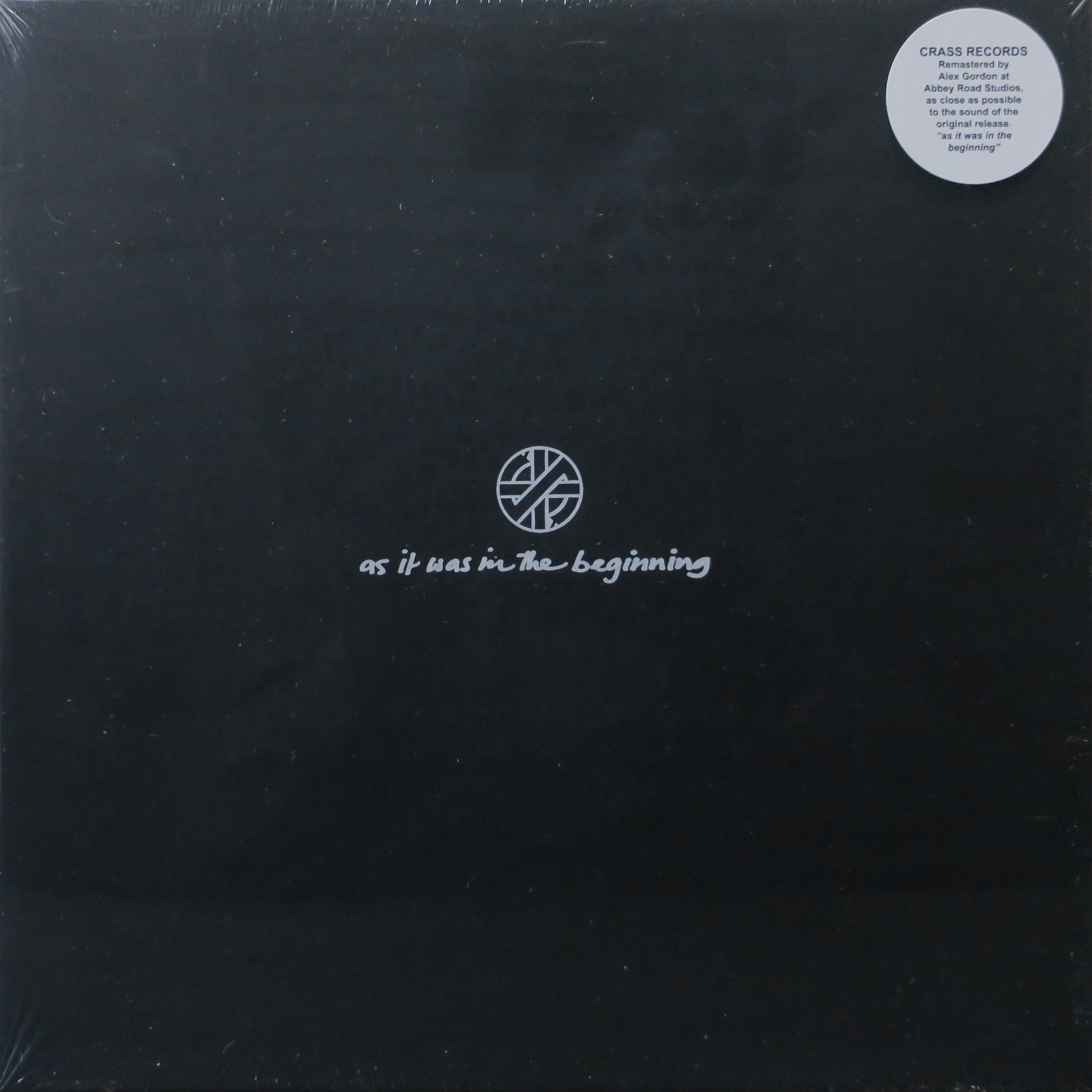 CRASS 'Christ The Album' Remastered 2LP Vinyl Box Set - Punk Rock Collector's Edition for Music Enthusiasts & Vinyl Lovers