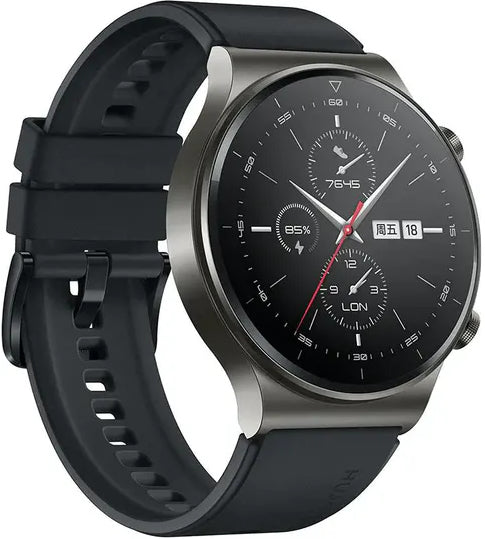 Refurbished Huawei GT 2 Pro Smartwatch - Premium Black | Fitness Tracker, Heart Rate Monitor, Sleep Tracking - Perfect for Running, Swimming & Daily Wear
