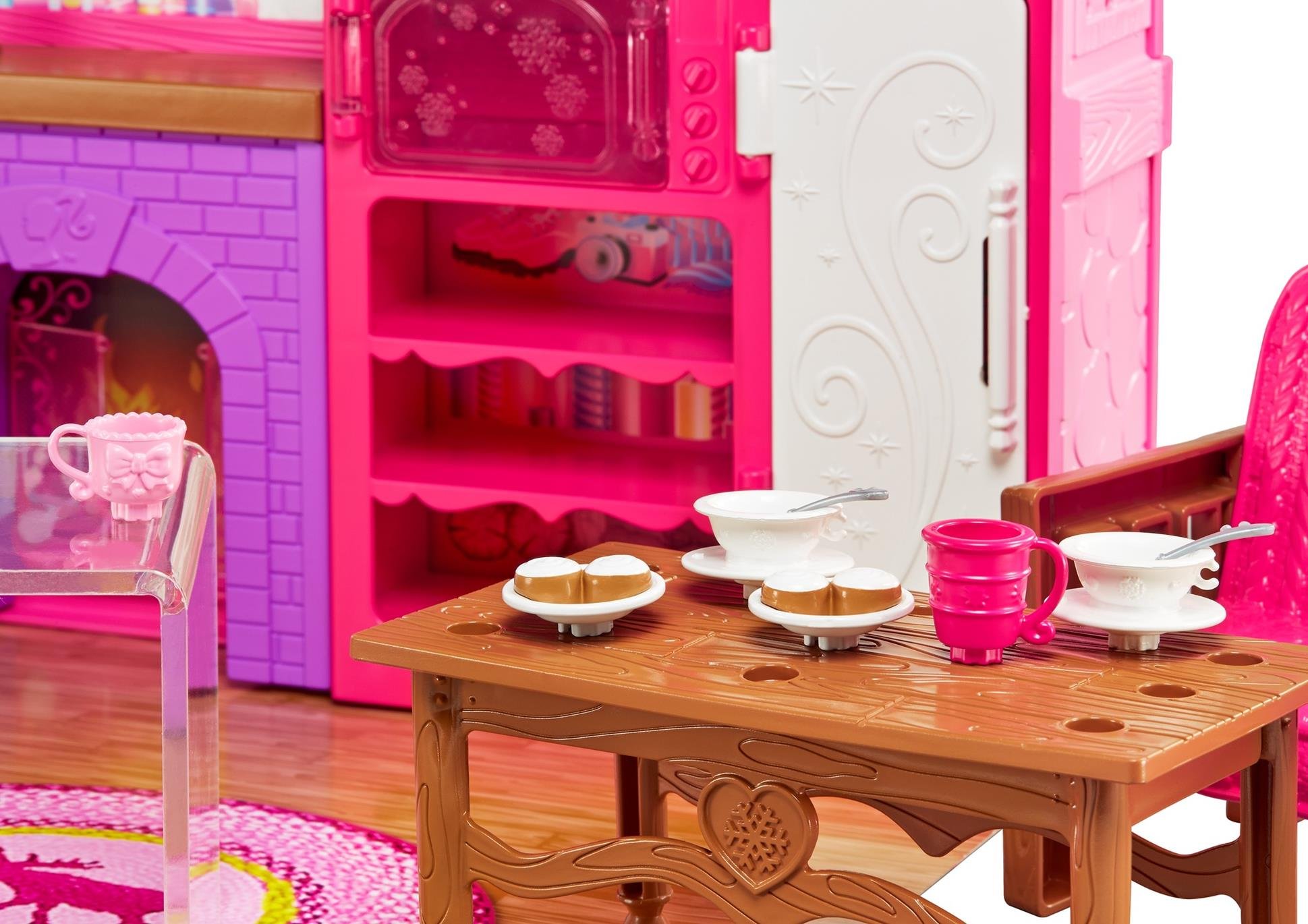 Barbie Camping Fun Cabin Playset - Dollhouse Accessories with Outdoor Adventure Theme for Kids | Perfect for Imaginative Play, Birthday Gifts & Collectors