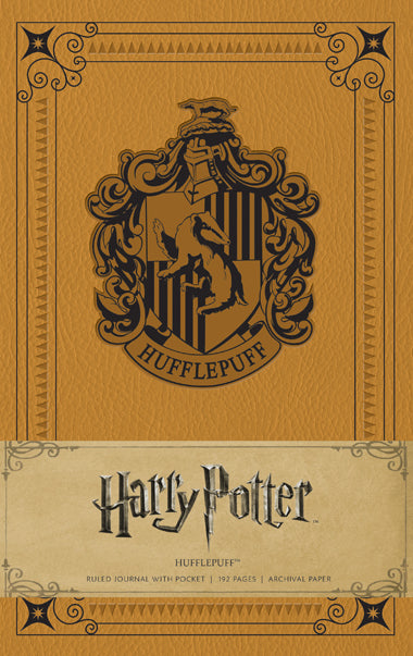Harry Potter Hufflepuff Hardcover Ruled Notebook - Official Hogwarts Journal for Writing, Note Taking & Collectors | Perfect Gift for Fans & Students