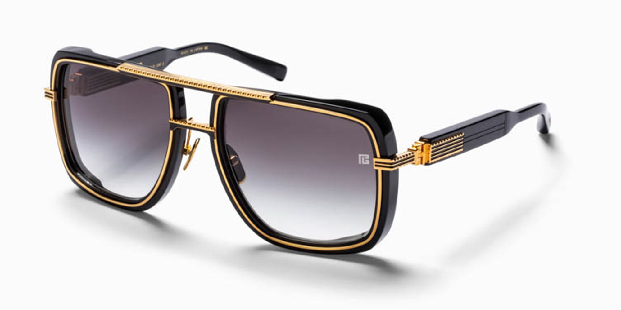 Black-Gold/Dark Grey to Clear