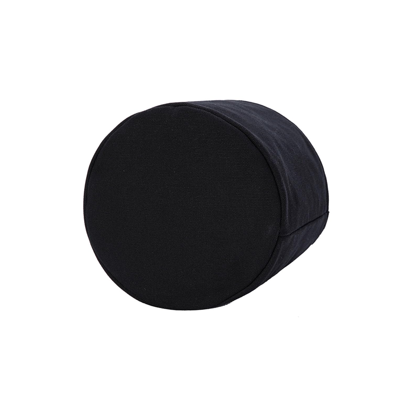 Women's Tall Round Handbag Organizer Insert - Canvas Purse Storage & Cosmetic Pouch for Makeup Essentials | Perfect for Bucket Bags, Travel & Daily Organization