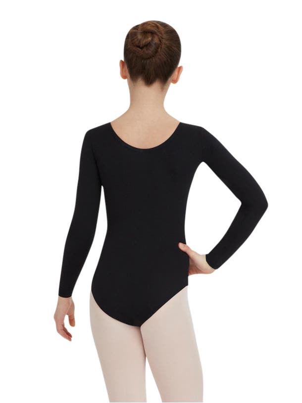 TB134C Women's Long Sleeve Leotard - Ballet Dance Gymnastics Yoga Performance Wear - Stretchy Comfortable Bodysuit for Practice & Performance