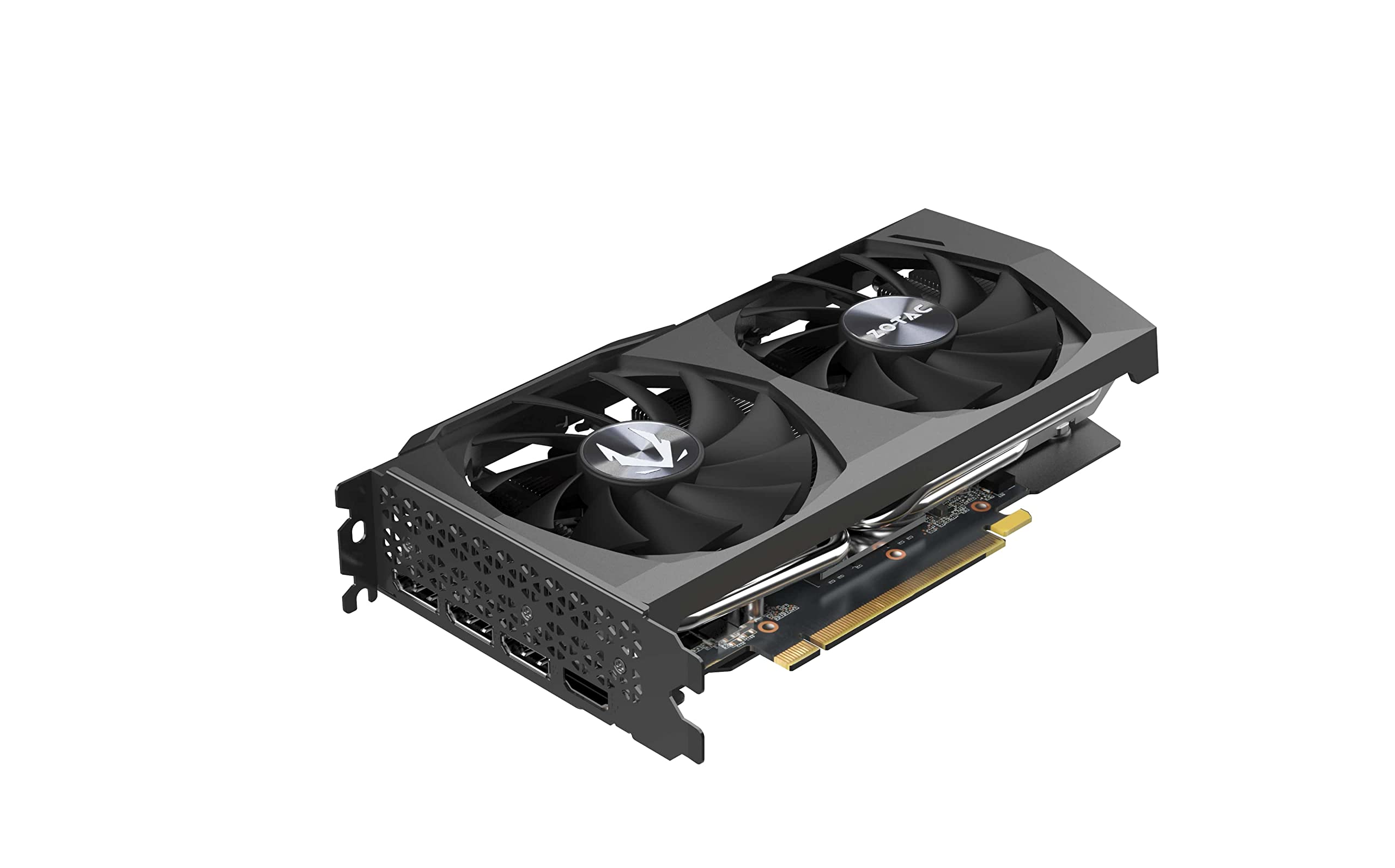 ZOTAC Gaming GeForce RTX 3050 Twin Edge OC 8GB GDDR6 128-bit 14Gbps PCIe 4.0 Graphics Card - IceStorm 2.0 Cooling, Freeze Fan Stop, Active Fan Control - Perfect for 1080p Gaming, Streaming & Content Creation (Model: ZT-A30500H-10M)
