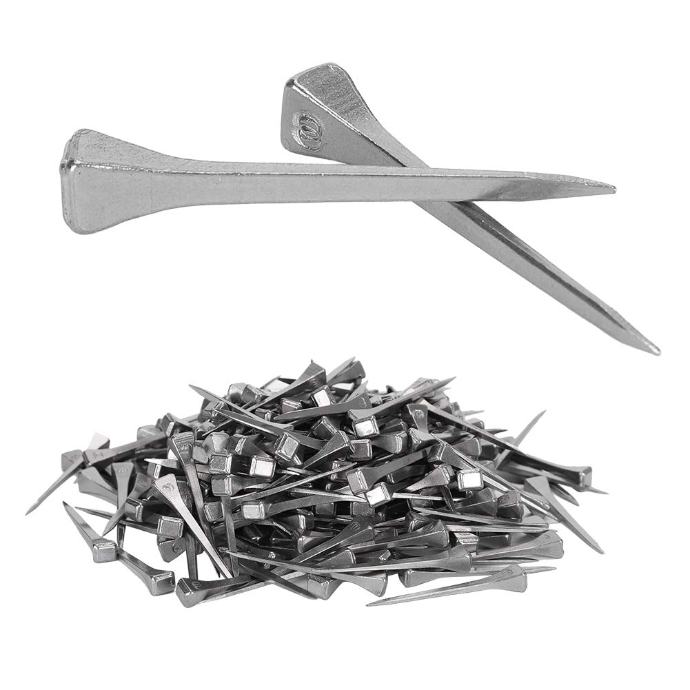 250Pcs Horseshoe Nails for Equestrian Sports - Durable Horse Shoeing Supplies & Farrier Tools - Perfect for Horse Care, Stable Maintenance and Professional Blacksmithing