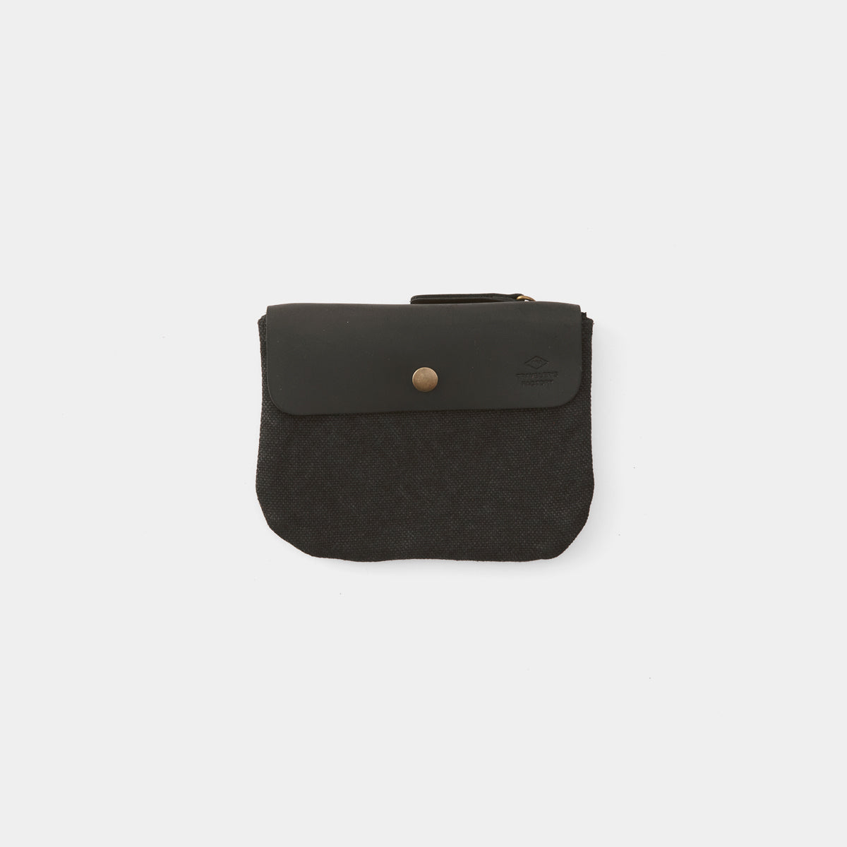 TRAVELER'S COMPANY Traveler's Factory Canvas Pouch SS Size Black - Compact Travel Organizer for Passport, Wallet & Essentials | Perfect for Business Trips & Daily Commute