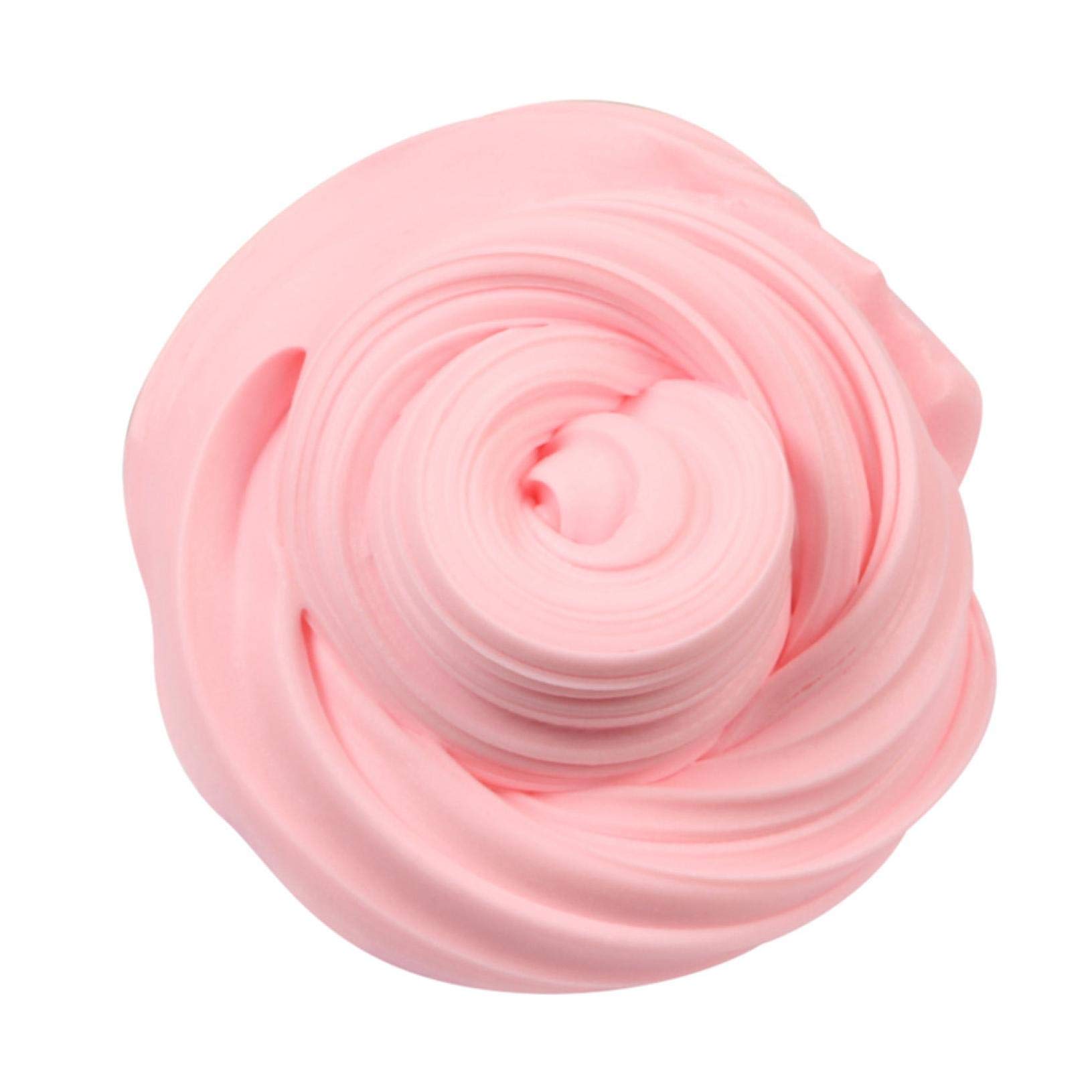 **Ussuma Scented Cloud Slime Putty - Stress Relief Toy for Kids & Adults, Soft & Stretchy Sensory Fidget Toy, Promotes Calm & Focus, Hand & Wrist Pain Relief - Great for Party Favors, Office & Home Relaxation (Pink)**