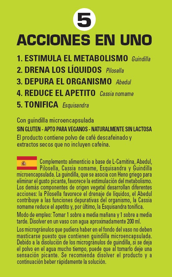 Naturando Adipoxan Total Slim 5-in-1 Weight Control Supplement with Birch, Pilosella, Cassia Nomame, Schisandra & Microencapsulated Chili - 28 Sachets | Natural Fat Burner & Metabolism Booster for Weight Management