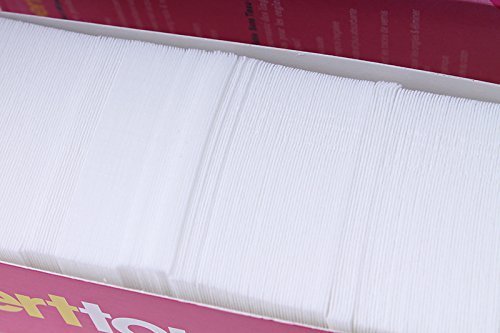 Lint-Free Nail Wipes for Gel Polish Removal - 325 Count Cotton Pads for Nail Art & Manicures | Perfect for Salon, Home Use & Professional Nail Technicians