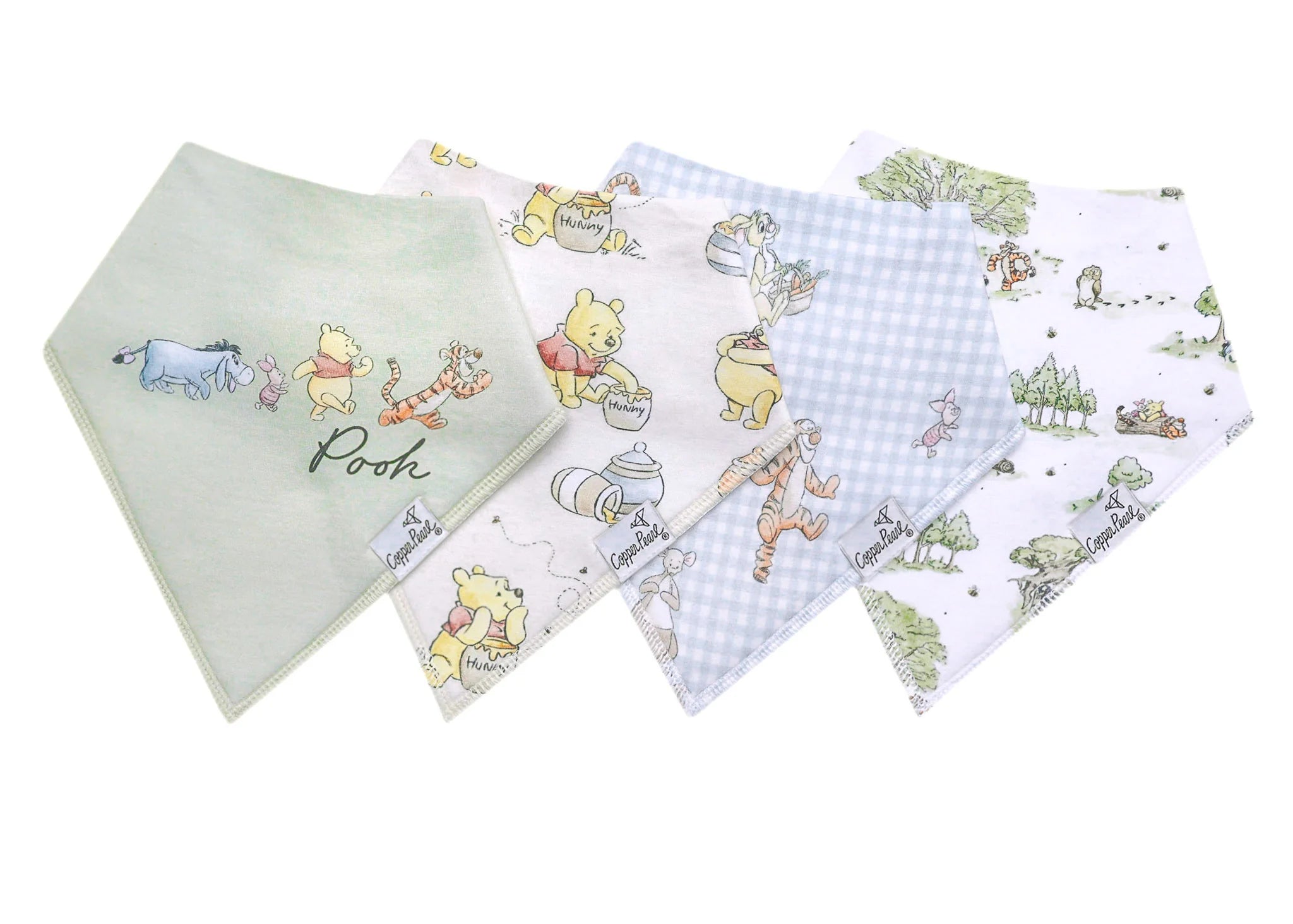 Soft Organic Cotton Baby Bandana Bibs - 3 Pack Drool Bibs for Newborns & Infants - Cute & Absorbent for Feeding, Teething, and Everyday Use