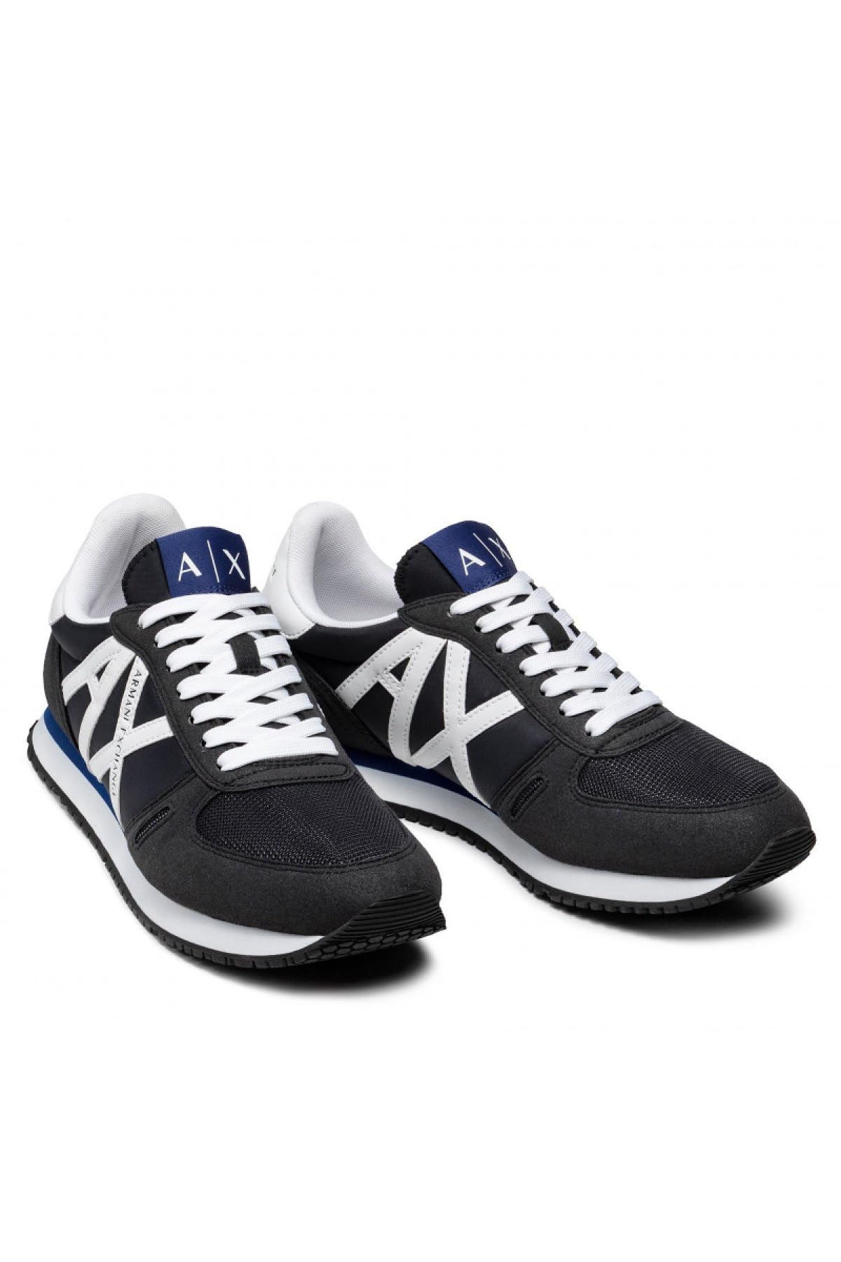 Armani Exchange Men's Low-Top Sneakers - Lightweight Casual Shoes for Walking & Running | Fashionable Streetwear & Gym Wear