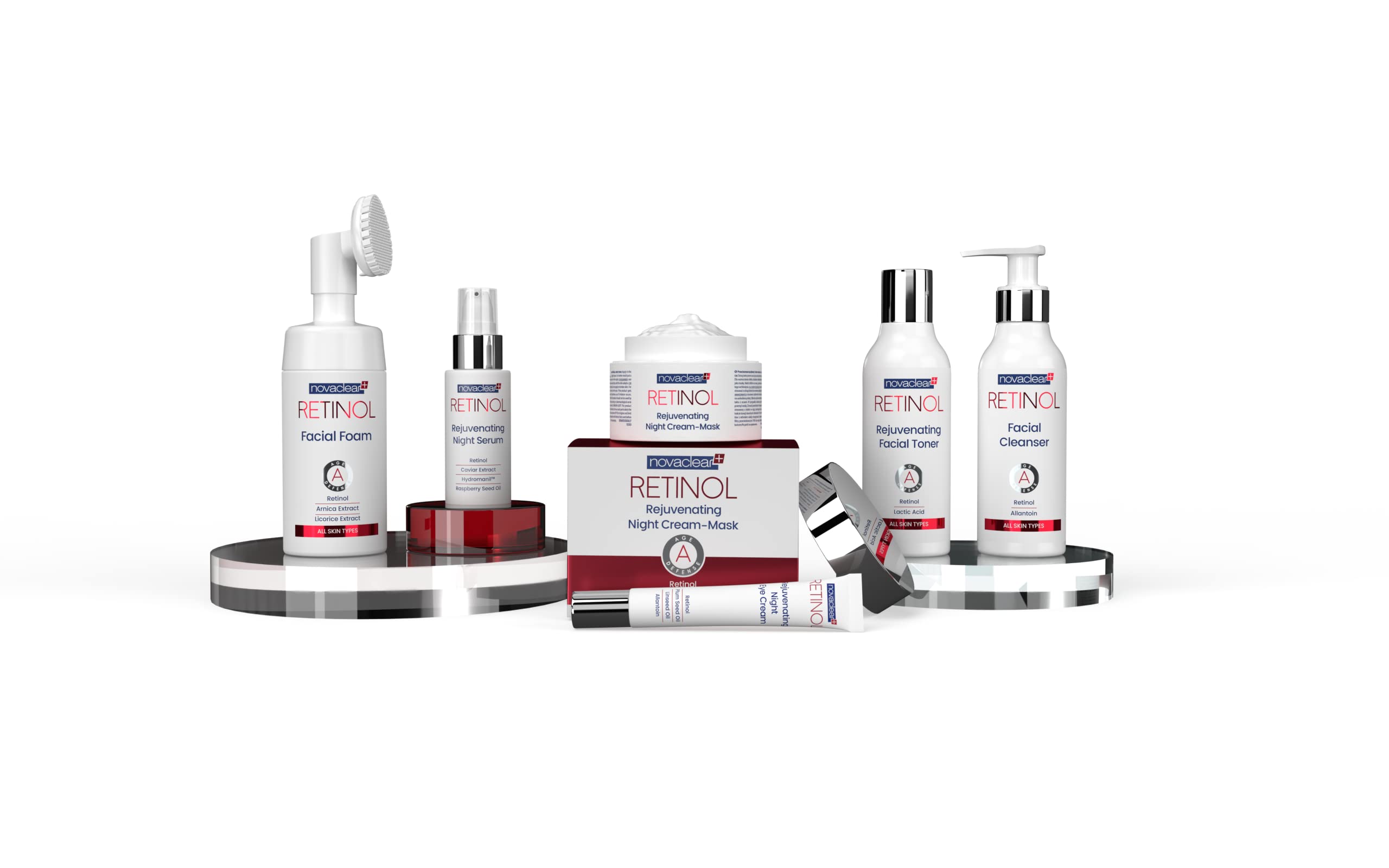 Best Retinol Night Serum for Anti-Aging - Dark Spot Corrector & Wrinkle Treatment - Perfect for Nighttime Skincare Routine