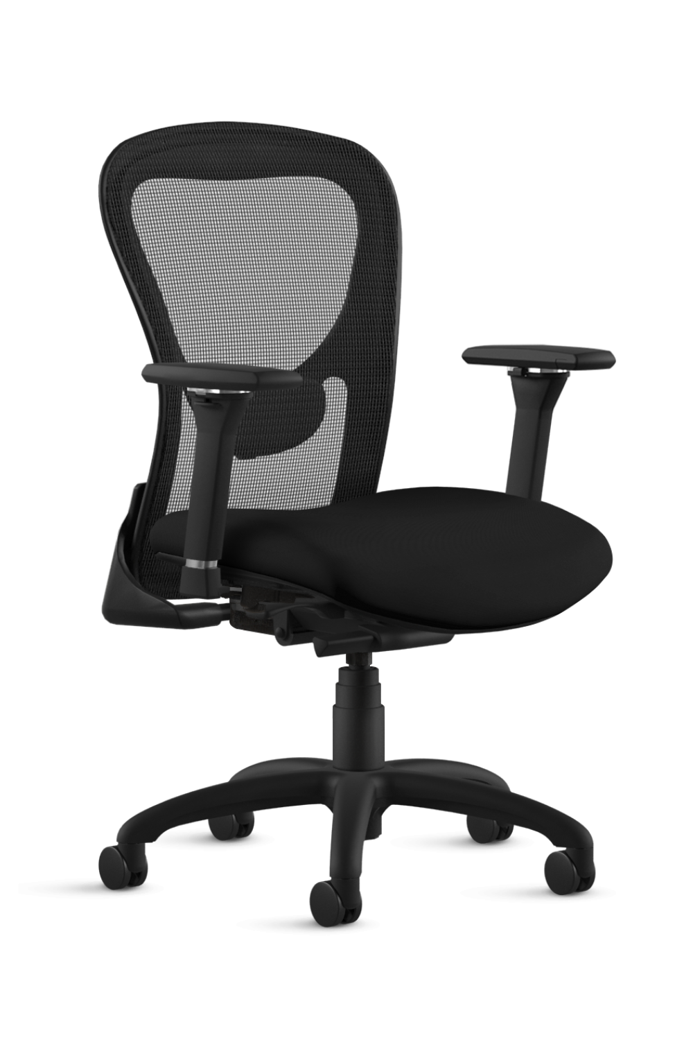 9 to 5 STRATA Mid Back Task Chair (1560) - Ergonomic Office Chair for Home & Work, Adjustable Height & Lumbar Support - Perfect for Desk Work, Gaming & Study