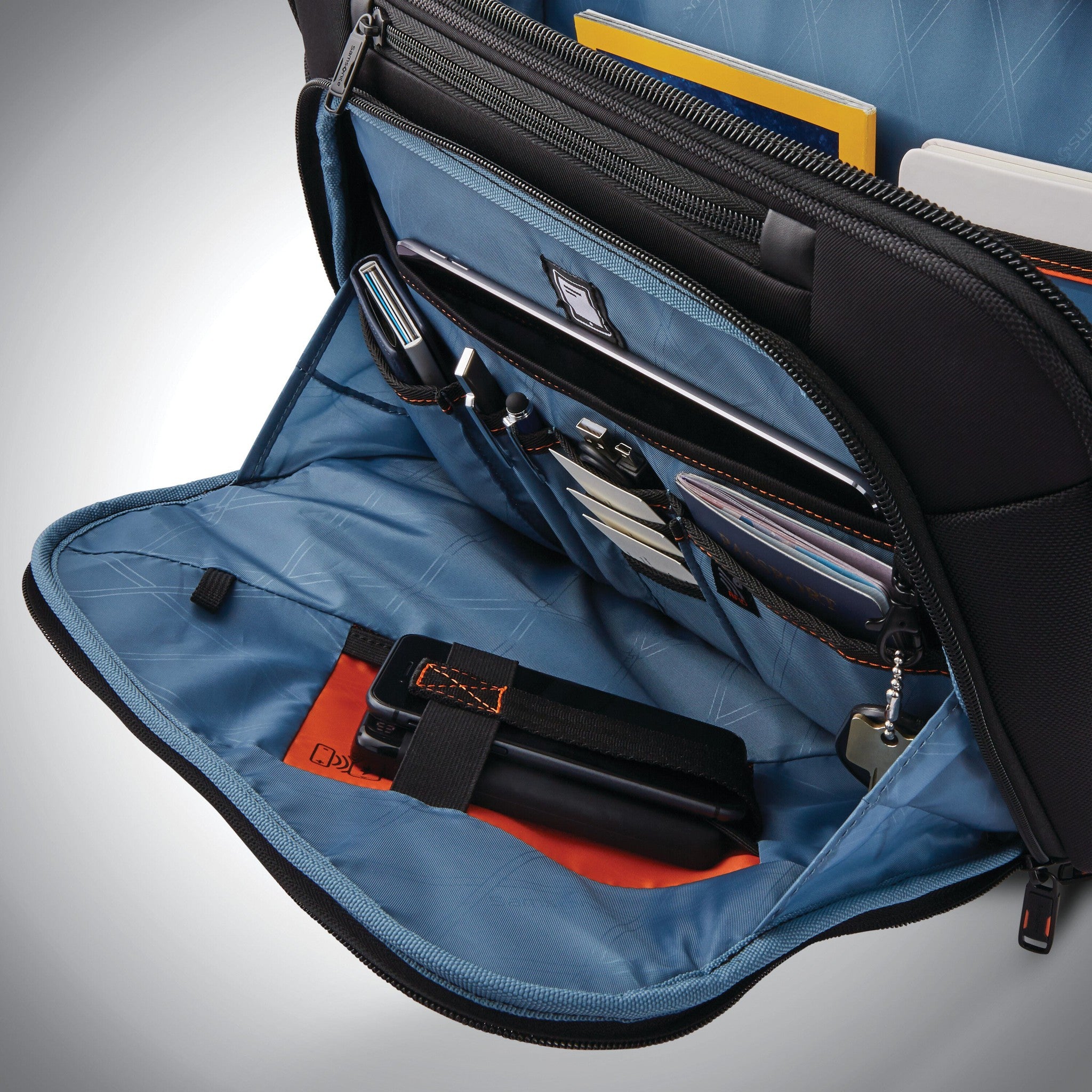 Samsonite Pro Upright Mobile Office Business Laptop Backpack - Durable Travel Carry-On for Professionals & Commuters - Perfect for Business Trips, Air Travel & Daily Office Use