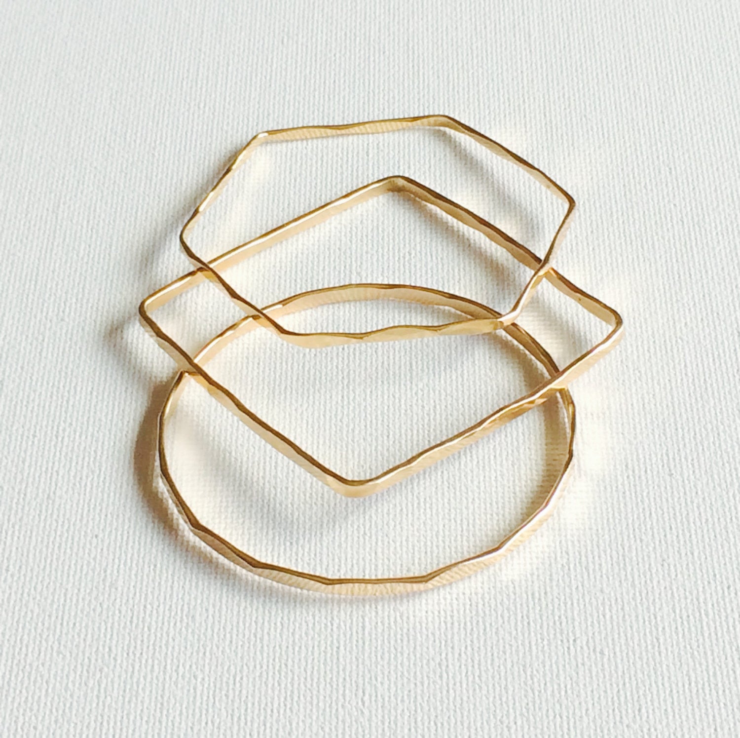 THEA Bangles Set (B189) - Elegant Stackable Bracelets for Women, Fashion Jewelry Gift for Her - Perfect for Parties, Weddings & Everyday Wear