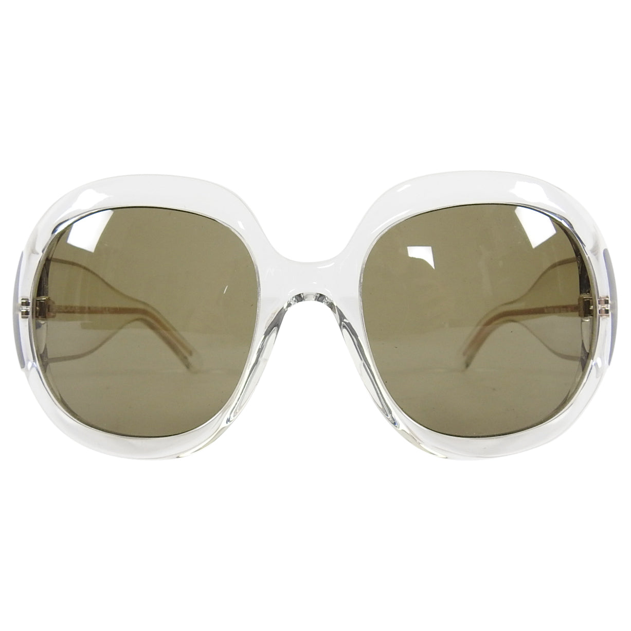Balenciaga Edition 0125/S Clear Oversized Vintage Style Sunglasses for Women & Men - Fashion UV Protection Shades for Beach, Driving & Outdoor Activities