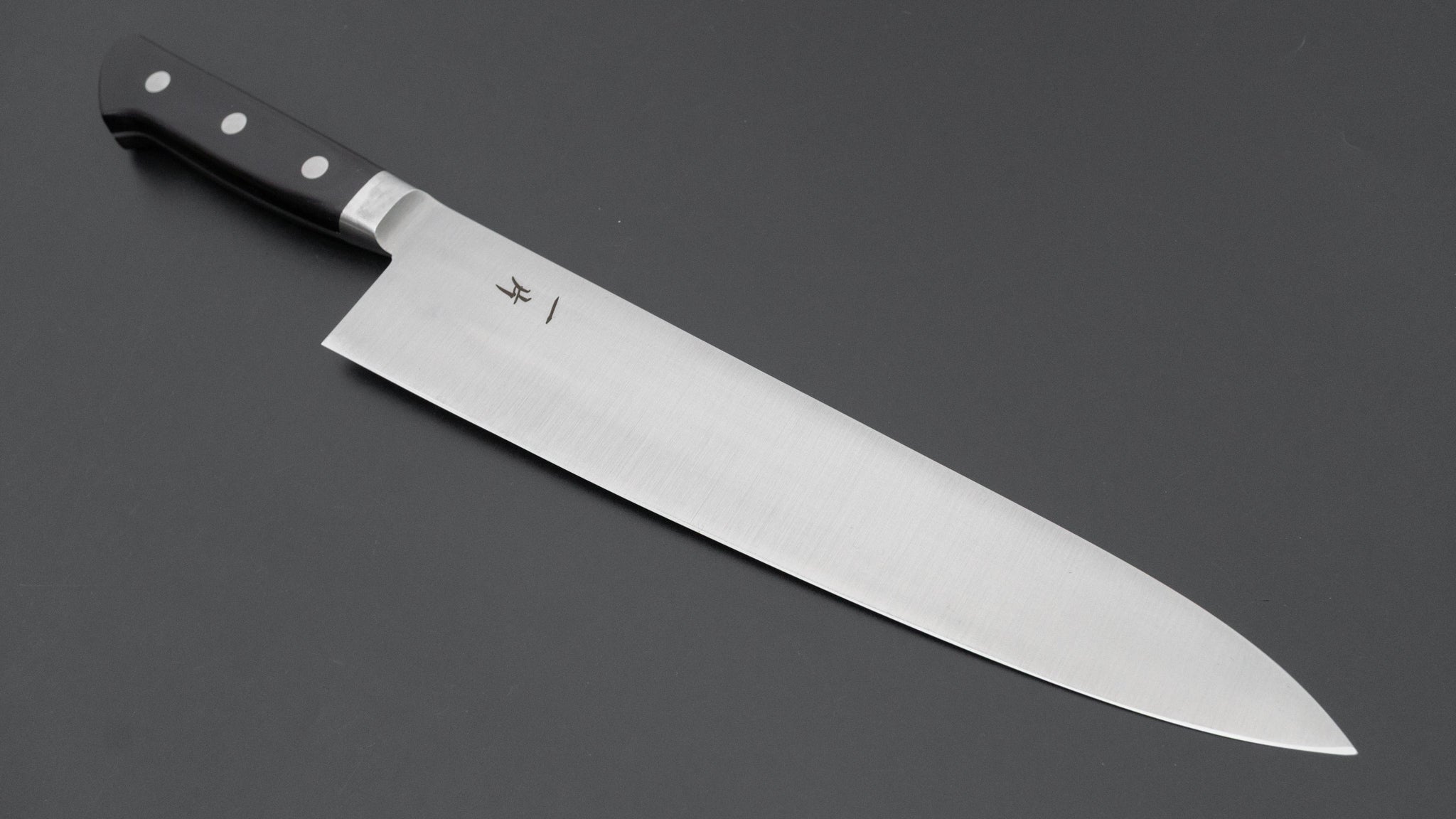 Hitohira FJ Semi Stainless Gyuto 270mm Japanese Chef Knife with Pakkawood Handle - Professional Kitchen Knife for Slicing, Dicing & Meat Cutting