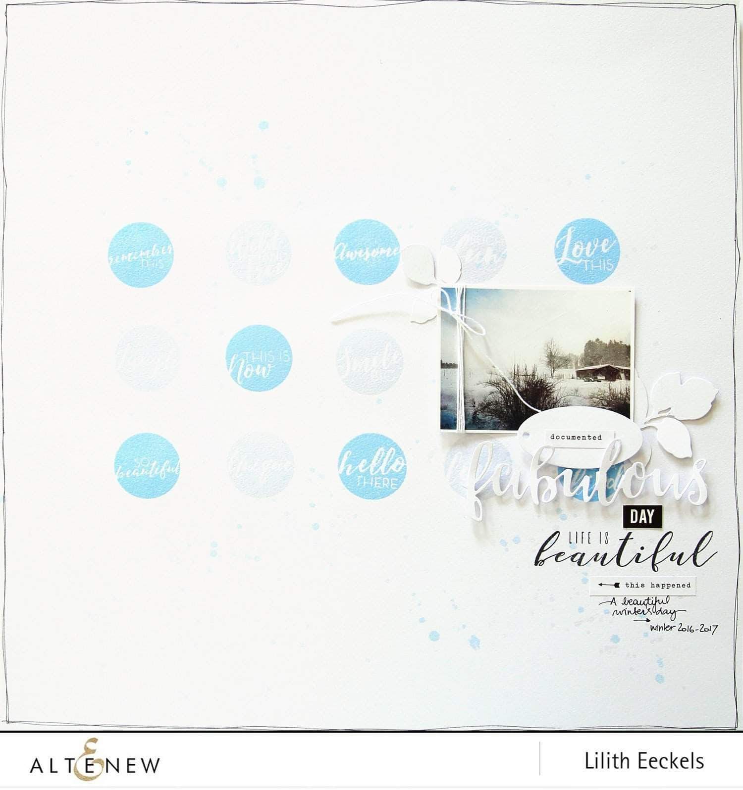 Elegant Stamped Sentiment Background for Wedding Invitations, Scrapbooking & DIY Crafts - Perfect for Stationery, Greeting Cards & Home Decor