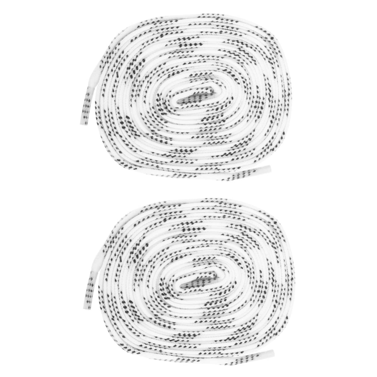 NOLITOY 2 Pairs Hockey Shoe Laces - Durable Non-Slip Athletic Shoelaces for Hockey, Running & Sports - Perfect for Athletes & Active Lifestyles