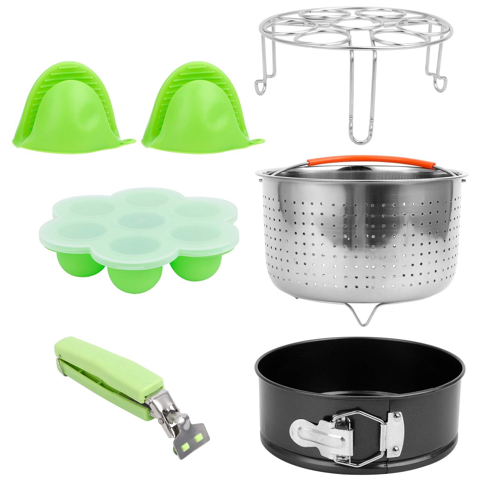 Stainless Steel Food Steamer Basket - Rustproof Steam Rack for Vegetables, Broccoli, Carrots - Perfect for Healthy Cooking, Meal Prep & Kitchen Use