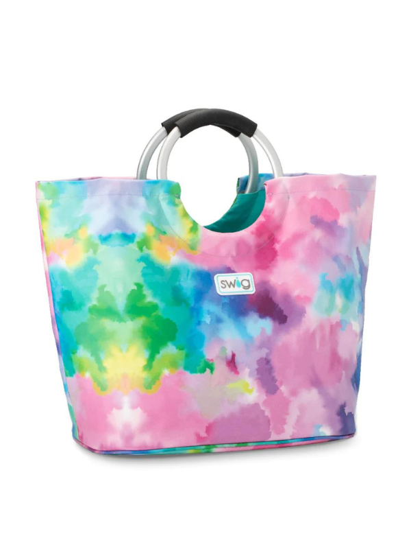 Swig Life Cloud Nine Loopi Tote Bag - Stylish & Durable Waterproof Beach Tote for Women - Perfect for Pool, Beach, Gym & Travel Essentials