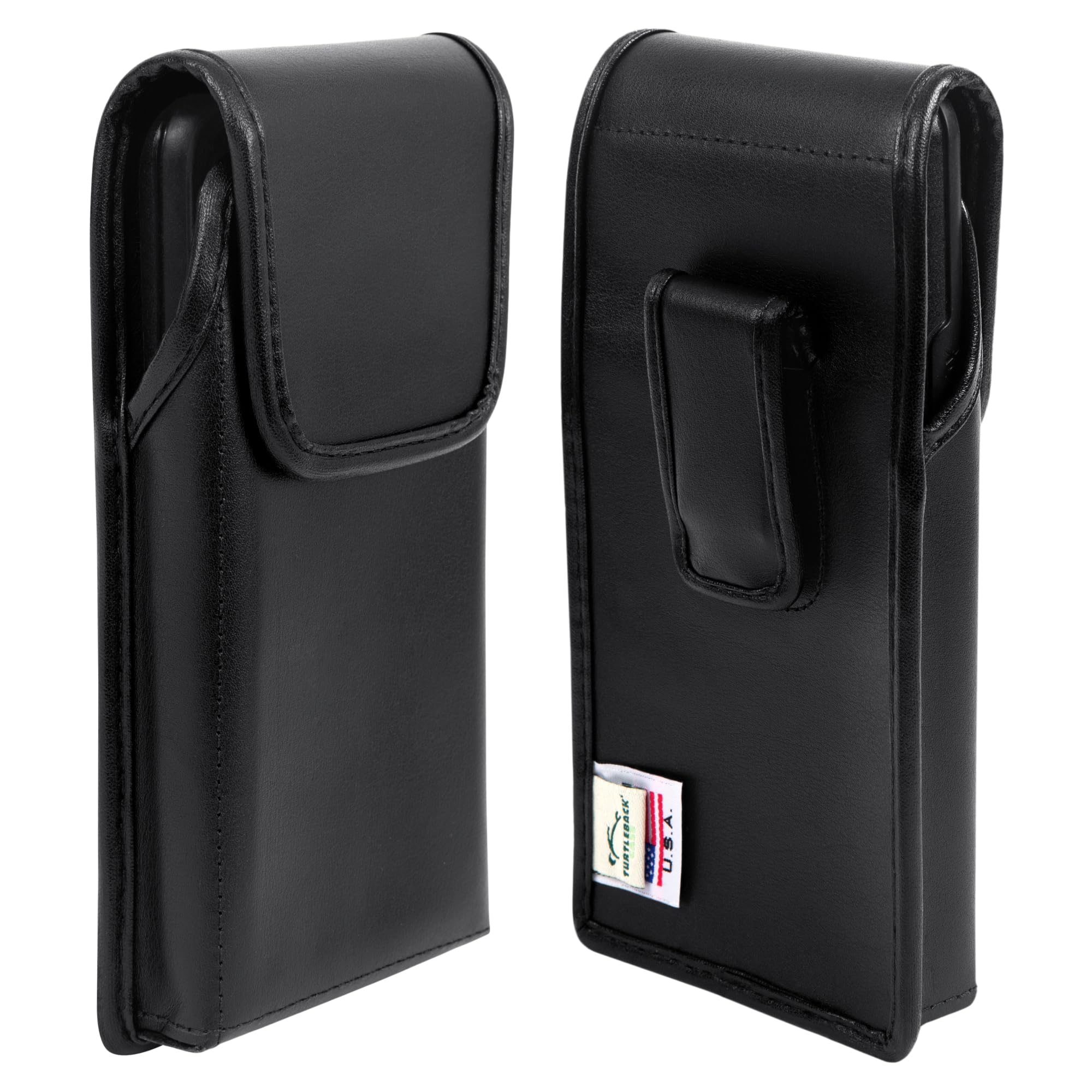 Premium Leather Phone Holster for Samsung Galaxy S25 Ultra/S20 Ultra - Magnetic Closure Belt Clip Holder for Men & Women - Perfect for Work, Hiking & Outdoor Activities