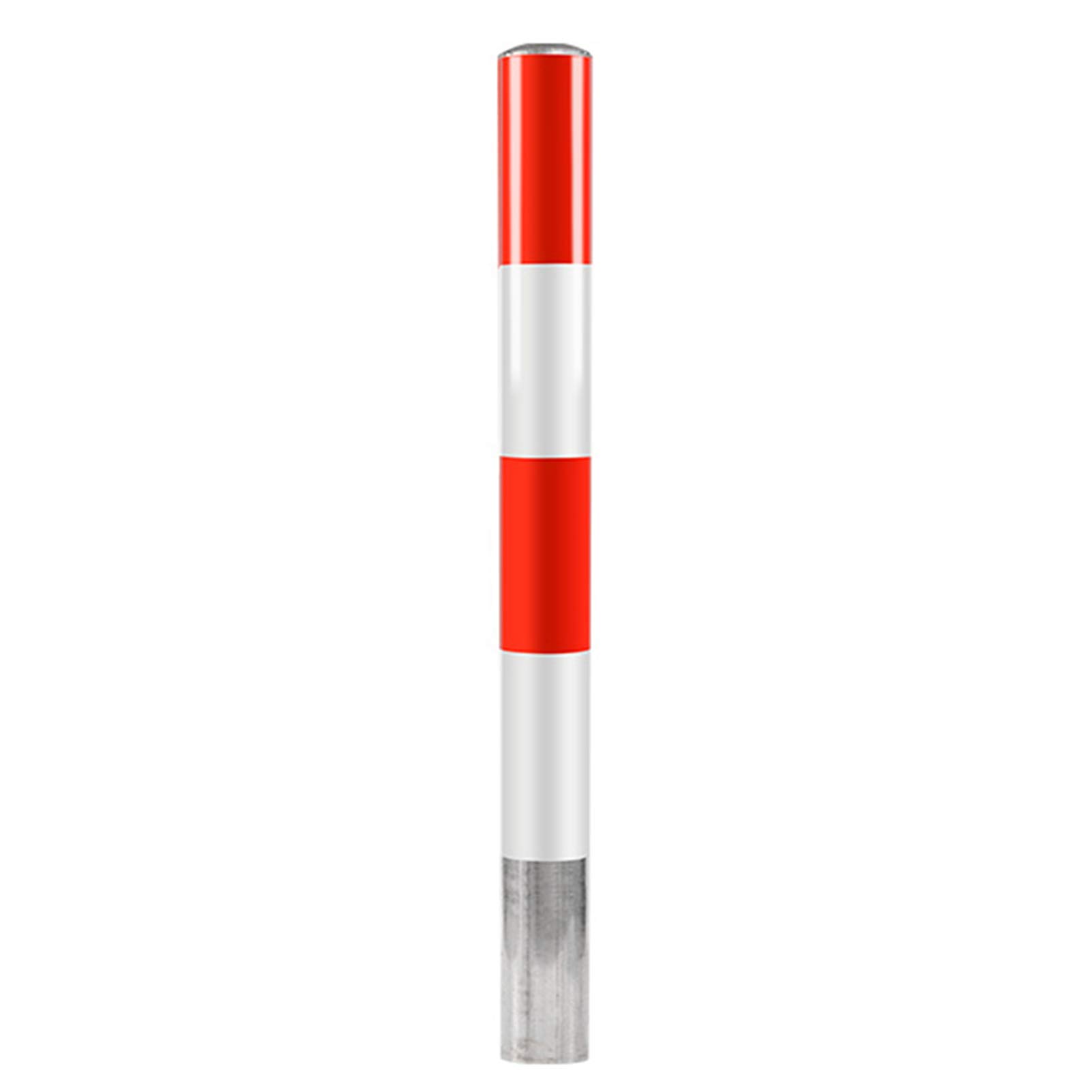 Galvanized Steel Parking Post for Driveway - Heavy Duty No Parking Cones (1200x89mm & 1000x89mm) for Commercial & Private Use - Perfect for Road Safety, Parking Lot Control, and Driveway Protection