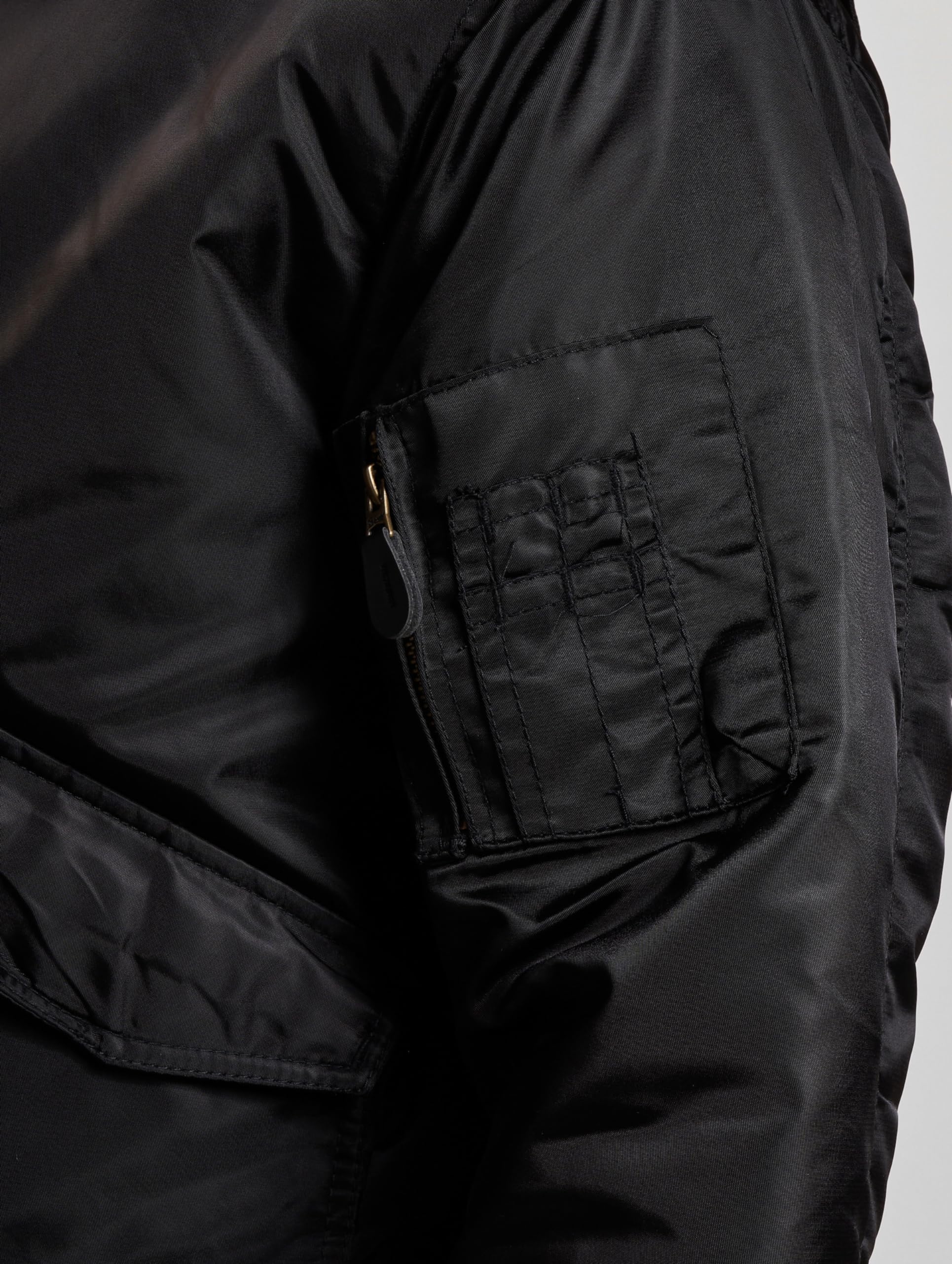Men's CWU Flight Jacket - Black Aviator Bomber Jacket for Pilots & Outdoor Enthusiasts | Perfect for Aviation, Motorcycle Riding & Cold Weather Protection