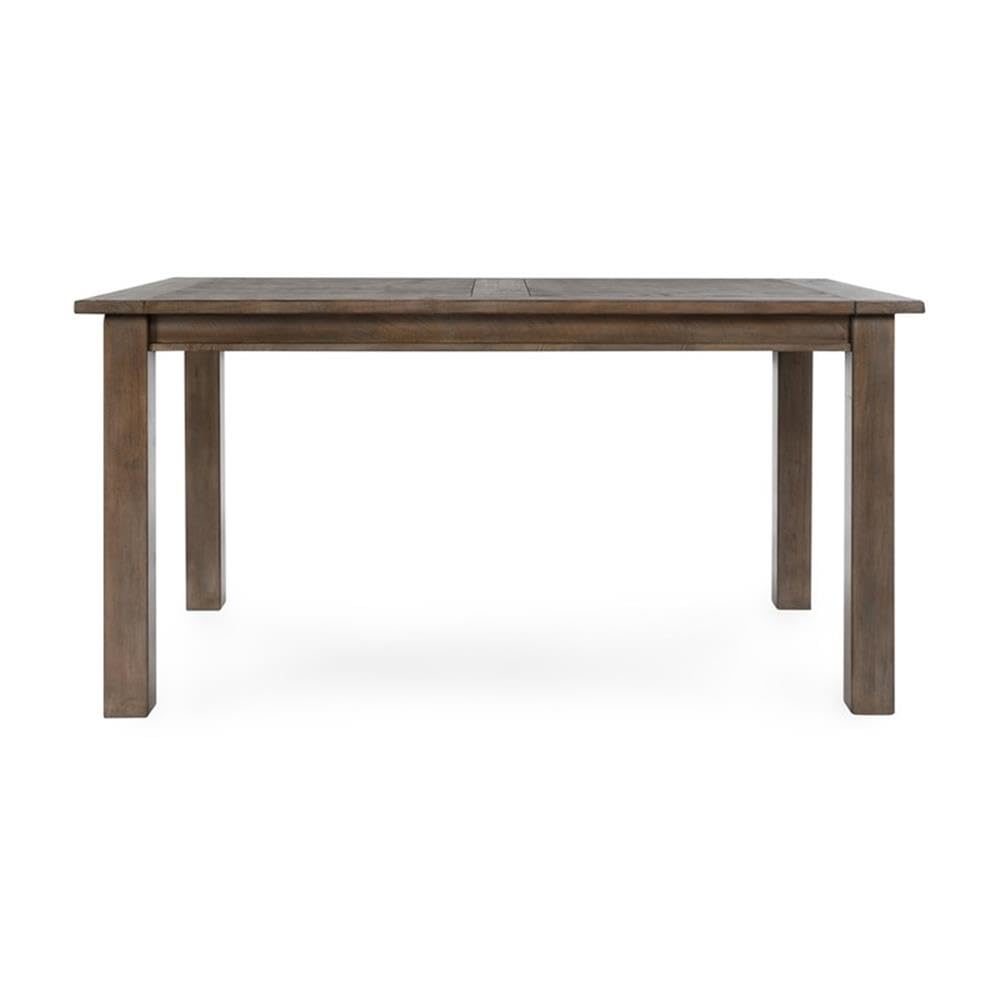 KOSAS Driftwood Dining Table - Desert Gray Finish | Rustic Farmhouse Style for Dining Room & Kitchen | Perfect for Home Decor & Entertaining