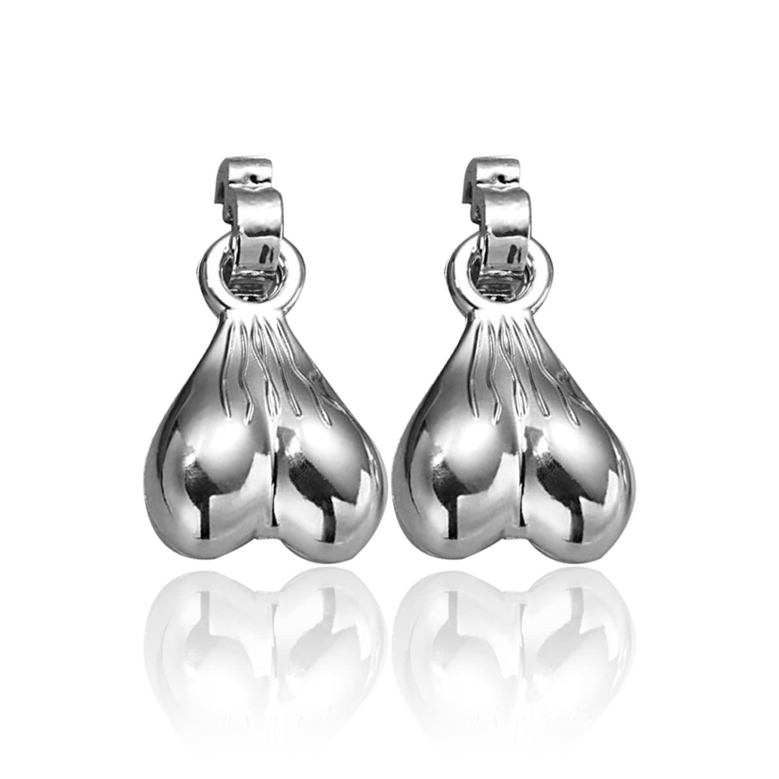 2 Pack Silver Shoe Charm Balls - Funny Shoe Accessories for Sneakers & Boots - Unique Birthday Gift for Friends - Perfect for Parties, Gifts & Fashion Statement
