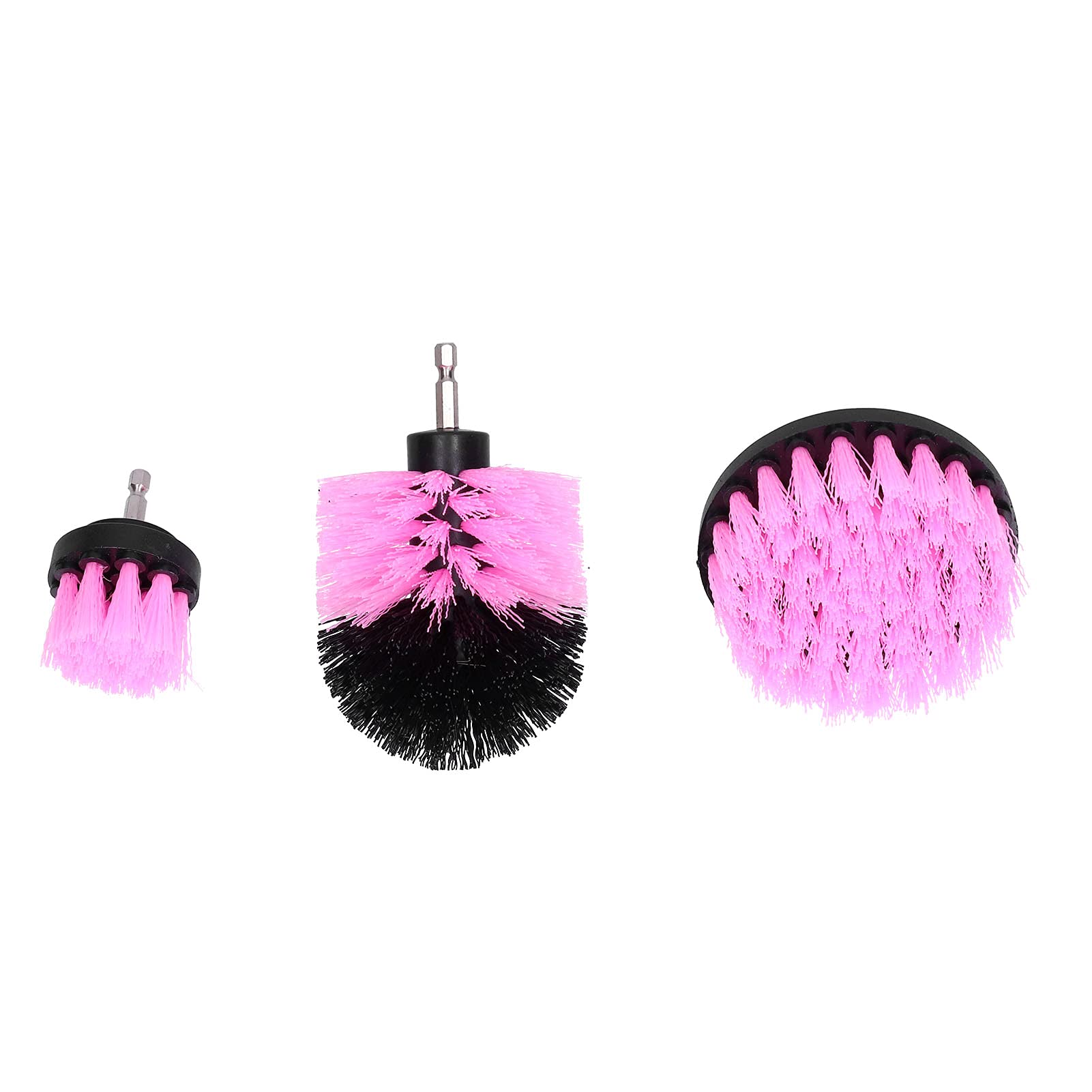 3PCS Electric Drill Brush Set - Power Scrubber Cleaning Kit for Bathroom & Floor Tiles | Easy to Install Plastic Brush Attachments | Perfect for Deep Cleaning Grout, Showers & Hard Surfaces