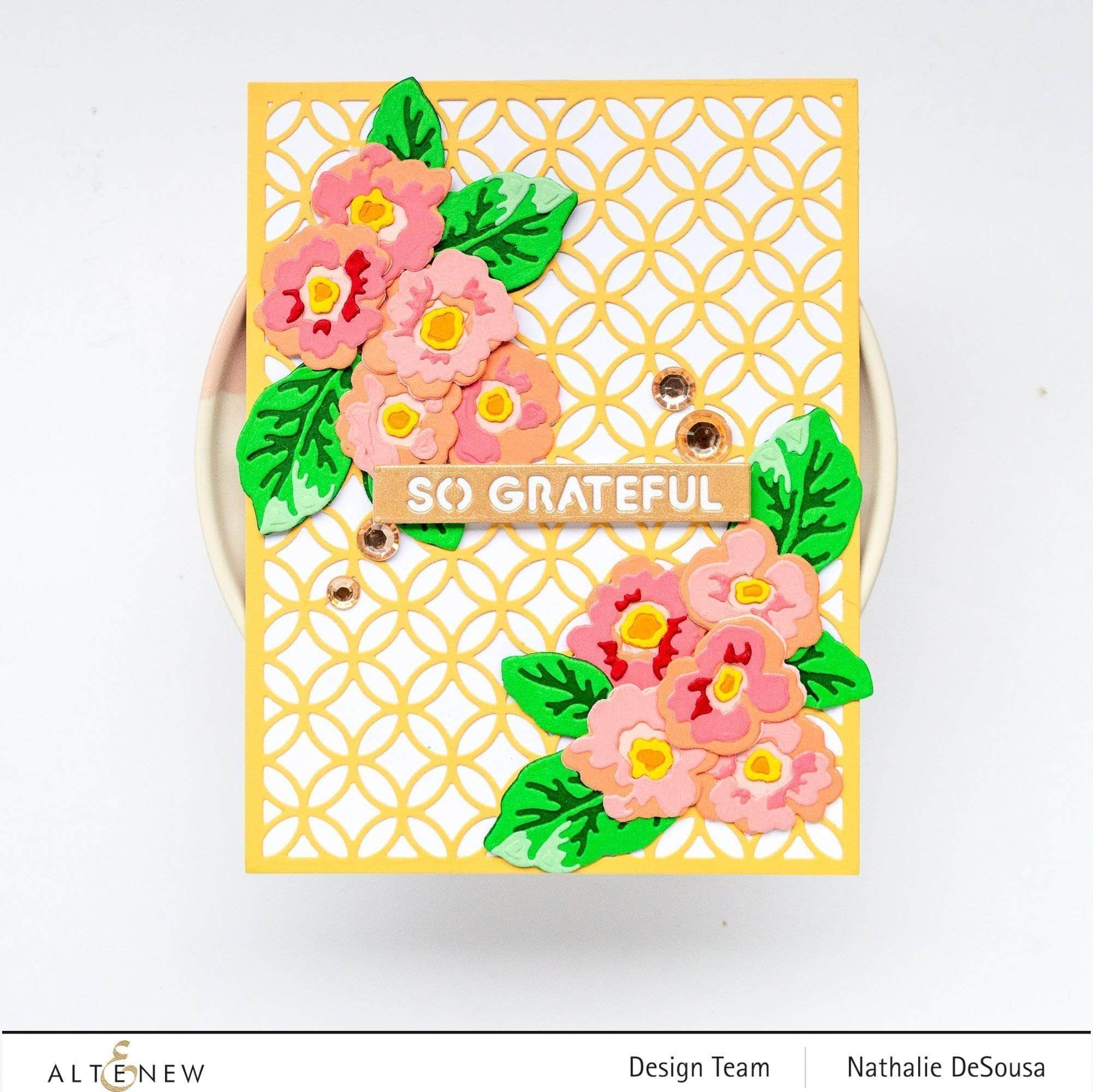 Primrose Blossom Layering Die Set for DIY Paper Flowers - Perfect for Scrapbooking, Card Making, and Handmade Greeting Cards
