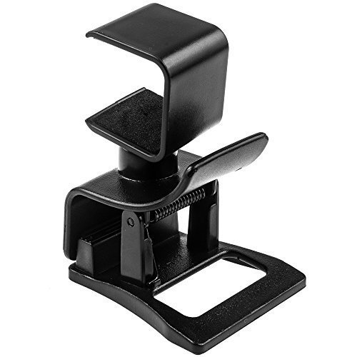 Adjustable TV Clip Mount Stand for PS4 & PS4 Camera - Universal Gaming Console Holder for Playstation 4 - Perfect for Streaming, Gaming & Home Entertainment Setup