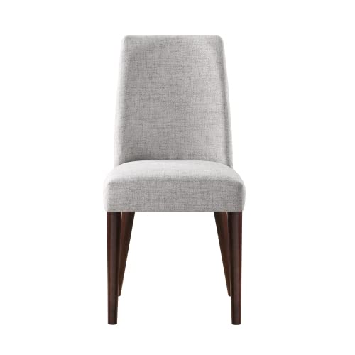 **Modern Fabric Upholstered Dining Chairs with Solid Wood Legs - Urban Style Kitchen & Accent Chair (Single Pack) - Perfect for Living Room, Kitchen, Bedroom & Dining Area - Expresso Brown**    *(Use Scenarios: Ideal for home dining sets, kitchen breakfast nooks, cozy living room seating, or stylish bedroom accent chairs.)*