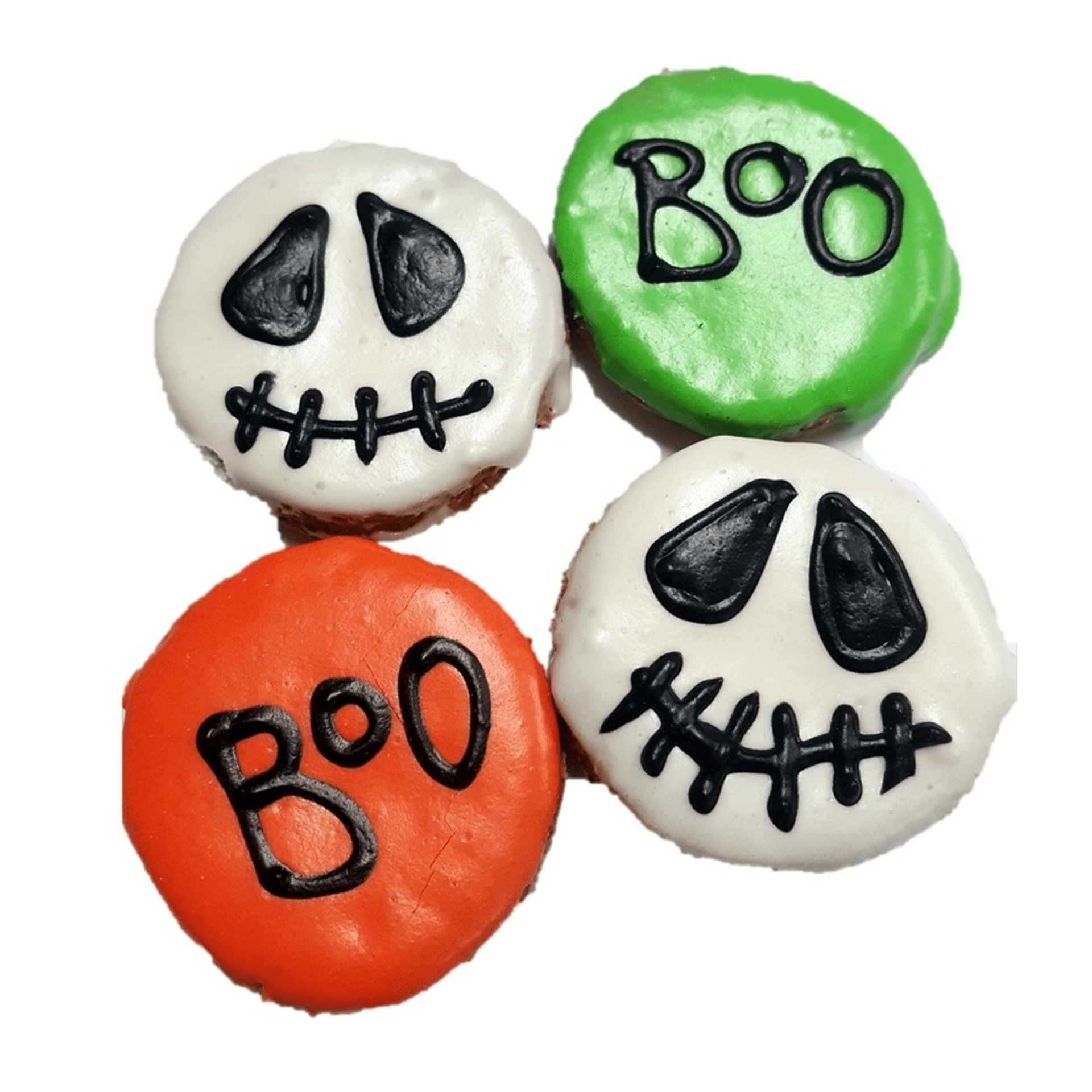 Spooky Halloween Dog Treats - 3 Pack Creepy Cookies for Pets | Perfect for Costume Parties & Trick-or-Treating