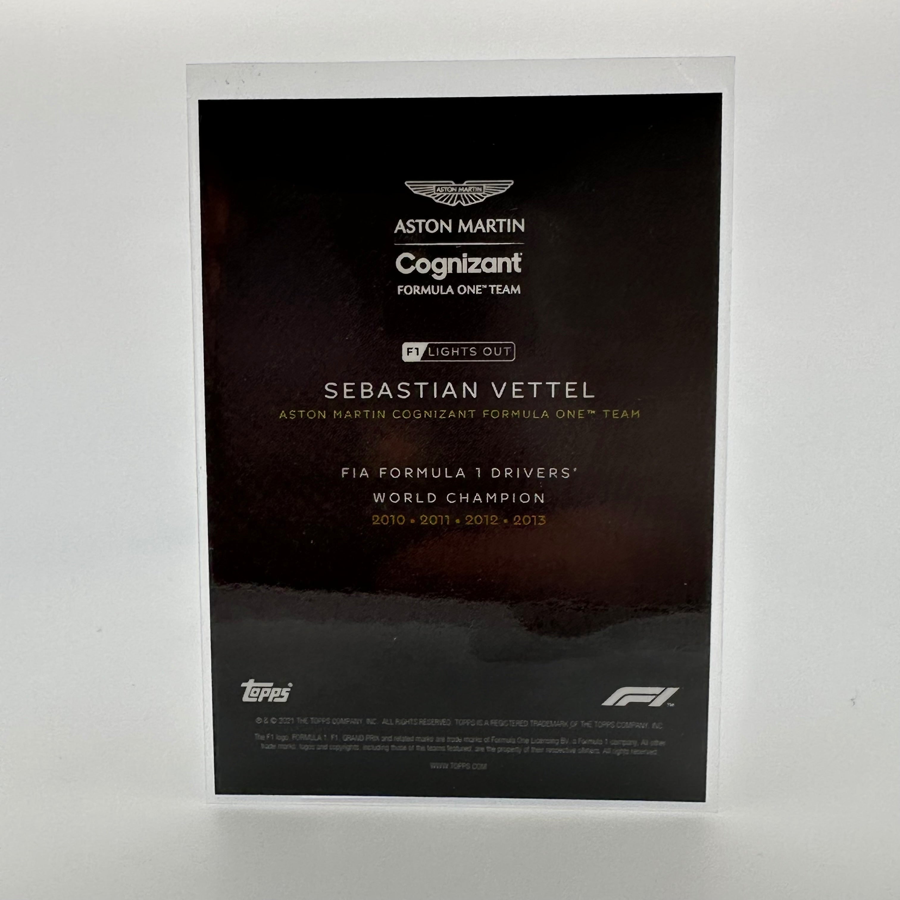 Sebastian Vettel 4-Time F1 World Champion - Official Merchandise & Collectibles for Motorsport Fans | Perfect for Racing Enthusiasts, Gift Ideas & Home Decor