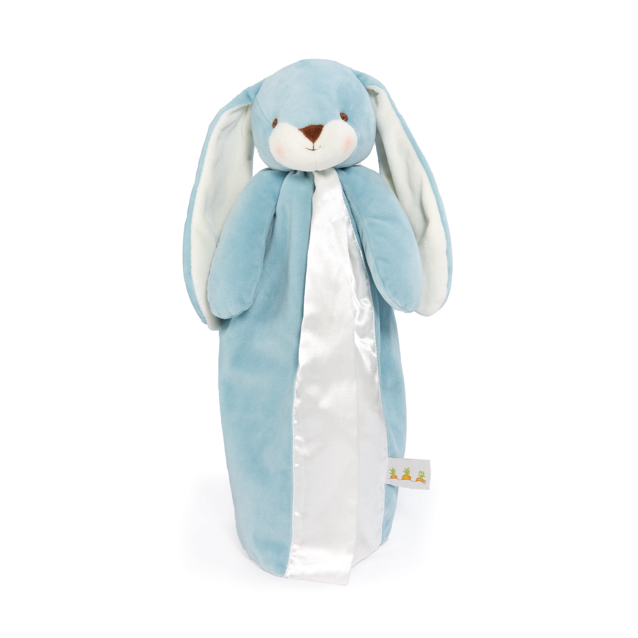 Nibble Buddy Blanket - Soft Chewable Sensory Blanket for Babies & Toddlers in Stormy Blue | Perfect for Teething, Autism Comfort & Calming Anxiety