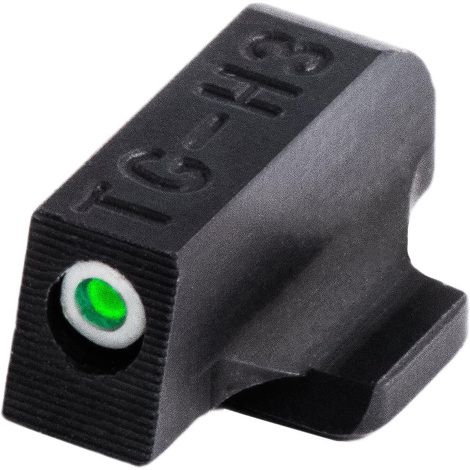 TRUGLO Tritium Handgun Night Sights - Front & Rear Green Glow Dots with White Rings for Springfield XD XDM XDS Pistols (3 Pack) - Perfect for Low Light Shooting, Home Defense & Tactical Training