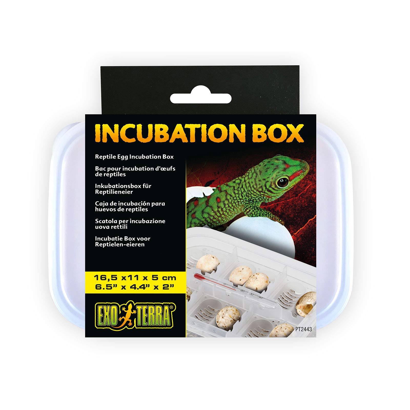 Premium Reptile Incubator Box - Ideal for Reptile & Amphibian Egg Hatching in Terrariums | Perfect for Home Breeding & Pet Care