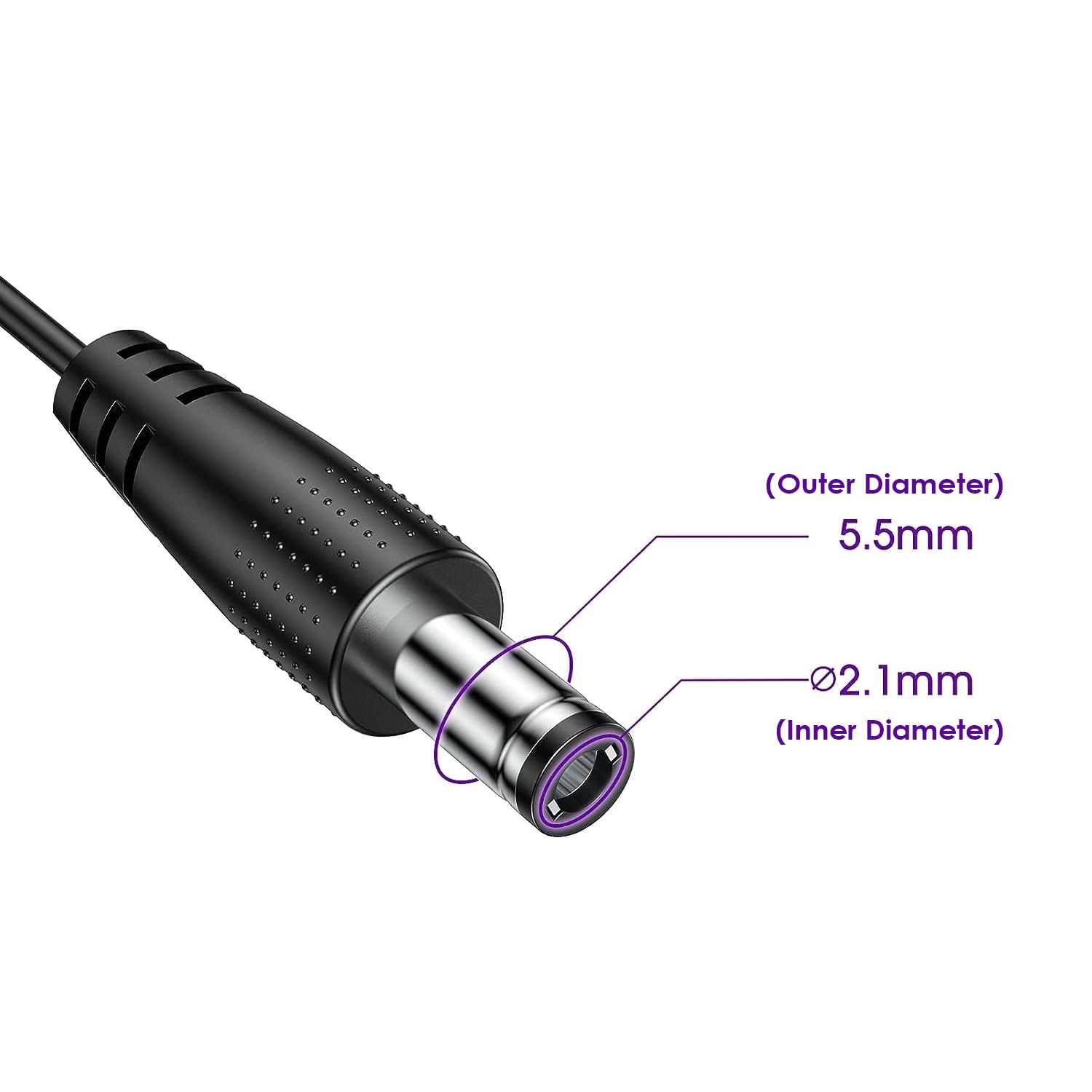 CASPERSi 12V 3A Power Adapter AC 100-240V to DC 12V 36W Power Supply with UK Plug - Universal Charger for CCTV Cameras, DVR, LED Strip Lights, Routers (5.5x2.1mm) | Perfect for Home Security Systems & Smart Lighting Setups