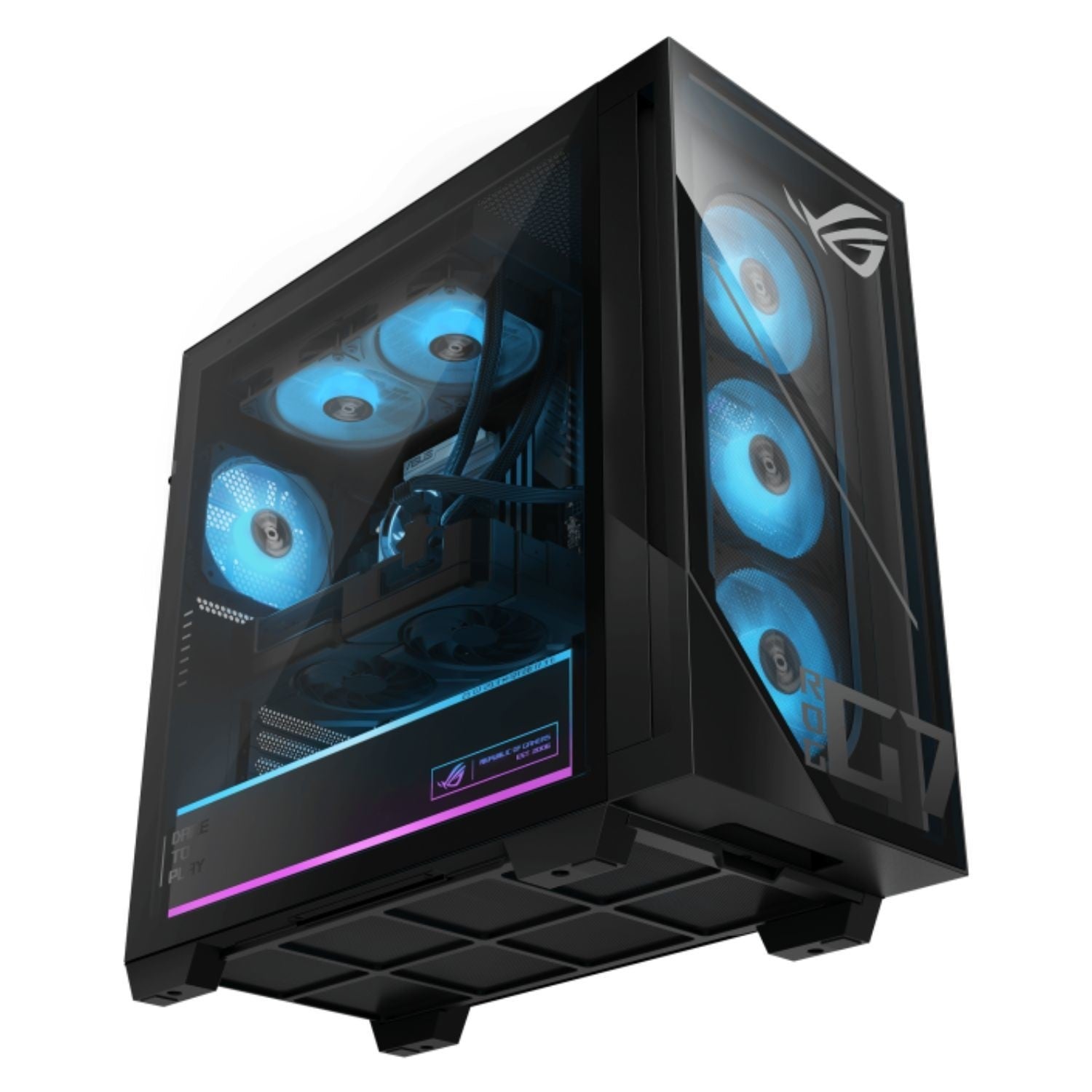 ASUS ROG G700 Gaming Desktop PC - Intel Core Ultra 7 265KF Processor, NVIDIA RTX 5090 GPU, 64GB RAM, 2TB SSD, Liquid Cooling, Windows 11 - Ultimate Gaming & Streaming Performance for Esports, VR & 4K Gaming
