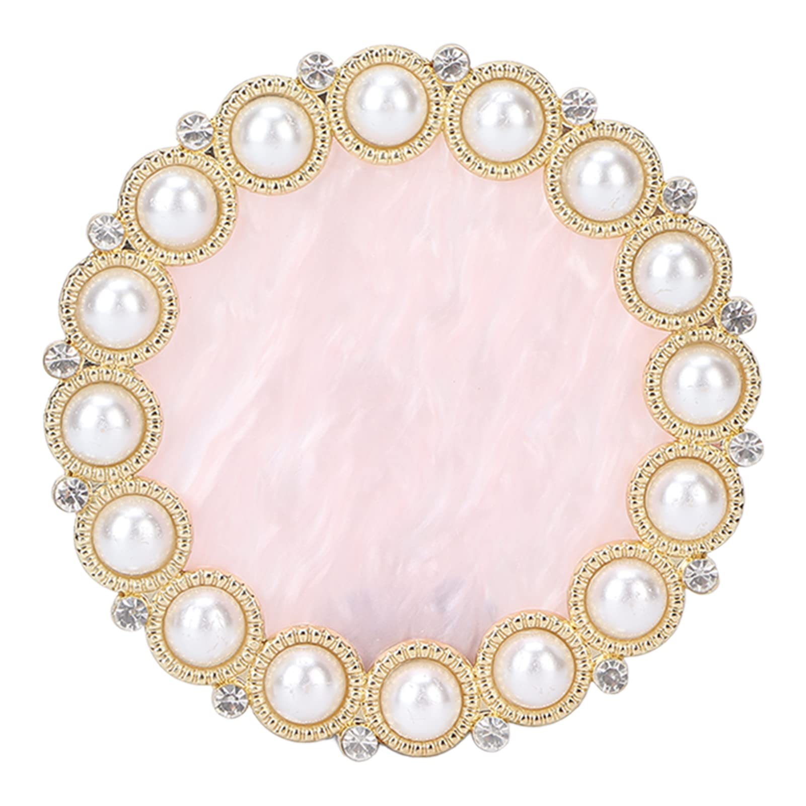 Resin Nail Art Display Plate - Golden Foundation Nail Holder for Nail Salon & Home Use | Perfect for Nail Art Practice, Salon Displays & DIY Manicures