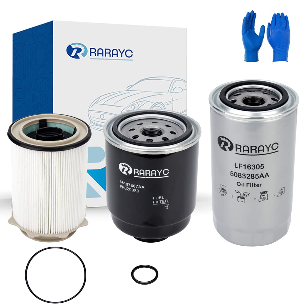 **6.7L Cummins Fuel Filter Water Separator Kit | Replacement for 2013-2018 Dodge Ram 2500/3500/4500/5500 | Fits OEM #68197867AA, 5083285AA, 68157291AA | Heavy-Duty Diesel Engine Protection for Off-Road & Towing**