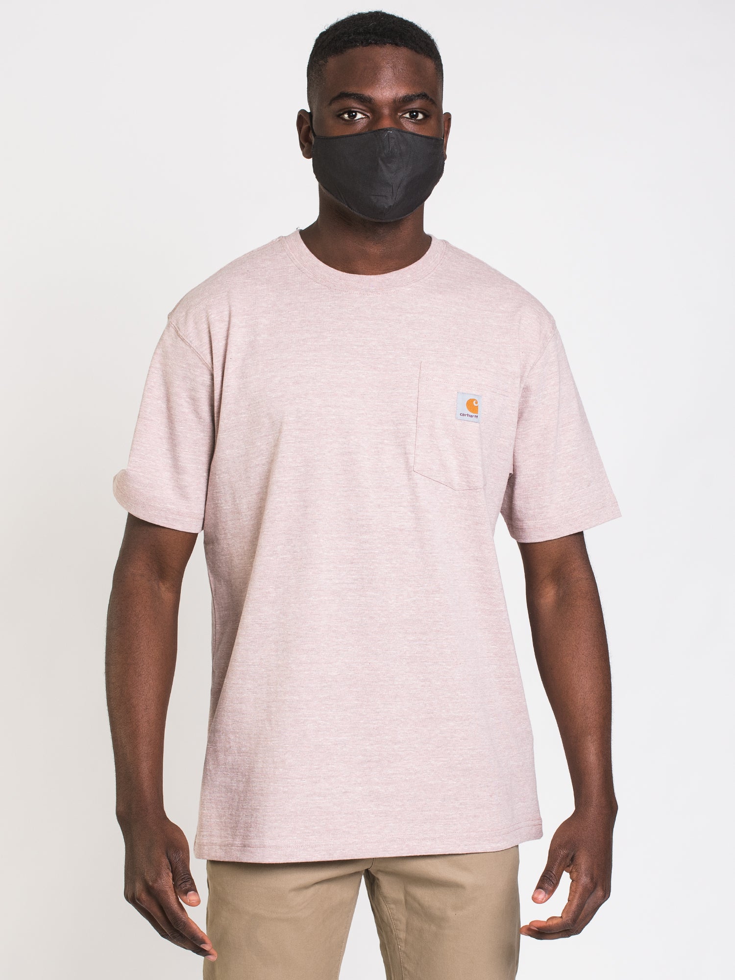 Carhartt Men's Workwear Pocket T-Shirt - Durable Cotton Short Sleeve Tee for Construction, Farming & Outdoor Work - Clearance Sale