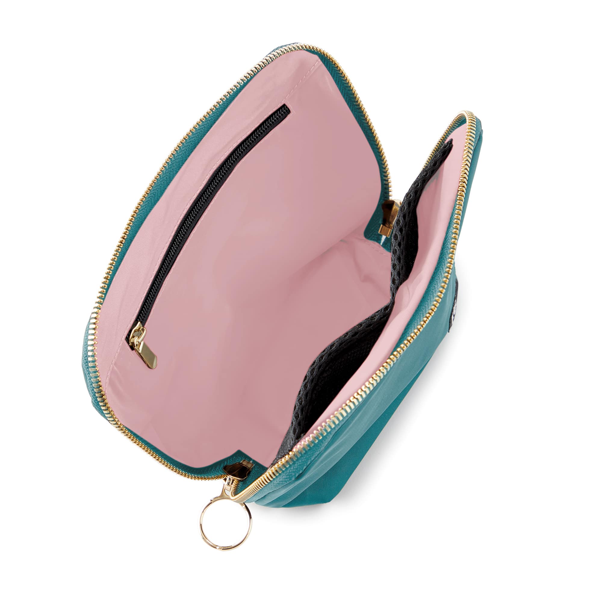 Everyday Makeup Bag for Women - Waterproof Cosmetic Pouch with Travel Organizer - Perfect for Travel, Gym, Work & Daily Essentials Storage