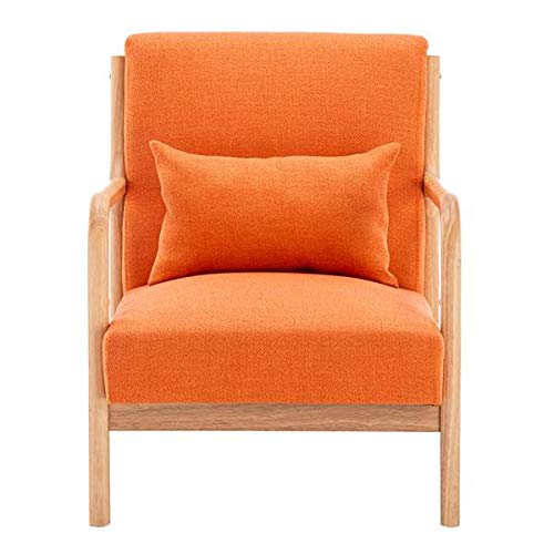 Comfortable Guest Chaise Lounge Sofa - Single Person Furniture for Living Room, Bedroom, or Patio Relaxation