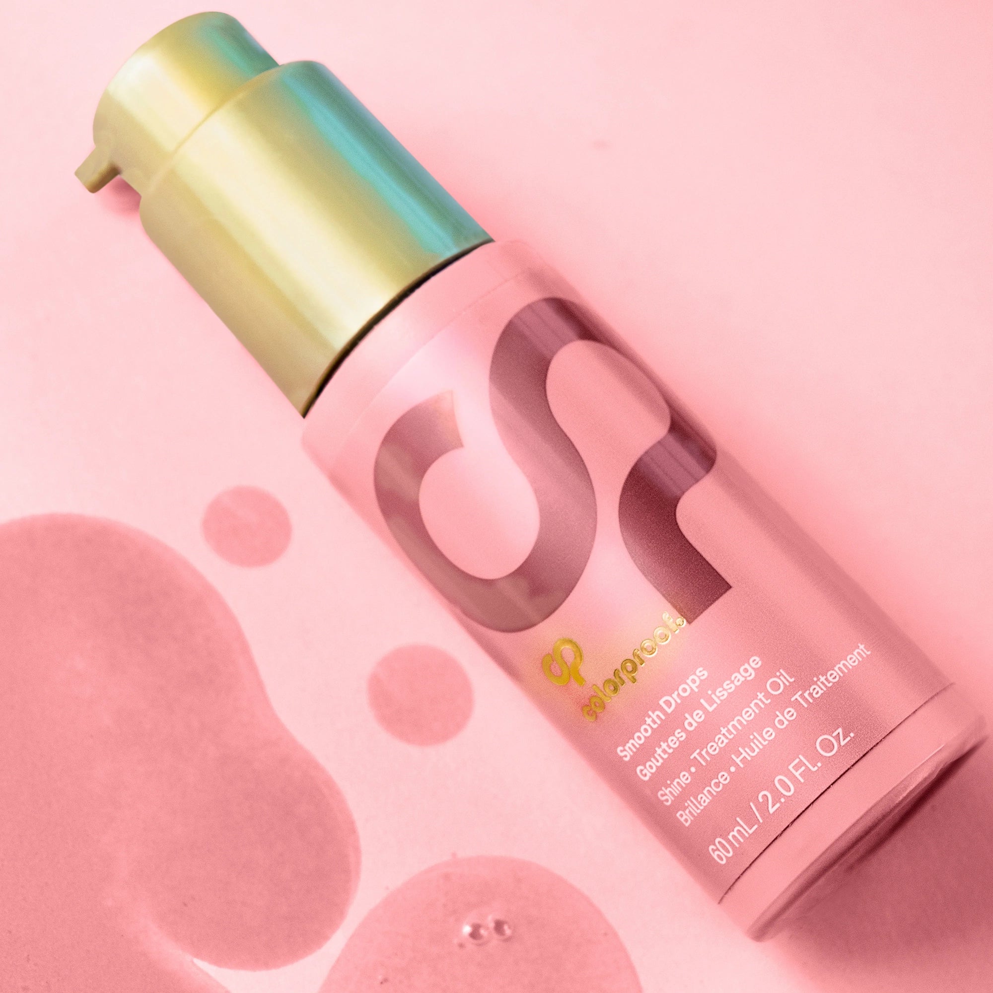 Colorproof Smooth Drops Hair Serum - Frizz Control & Heat Protectant for Smooth, Shiny Hair - Perfect for Daily Styling & Salon Treatments