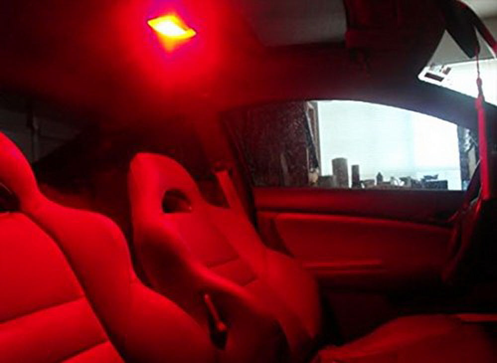 1 Red 4 SMD Error-Free 578 211-2 6411 LED Bulb - Perfect for Car Dome, Trunk & Cargo Area Lighting - Super Bright Replacement Light for Vehicles, Trucks & SUVs